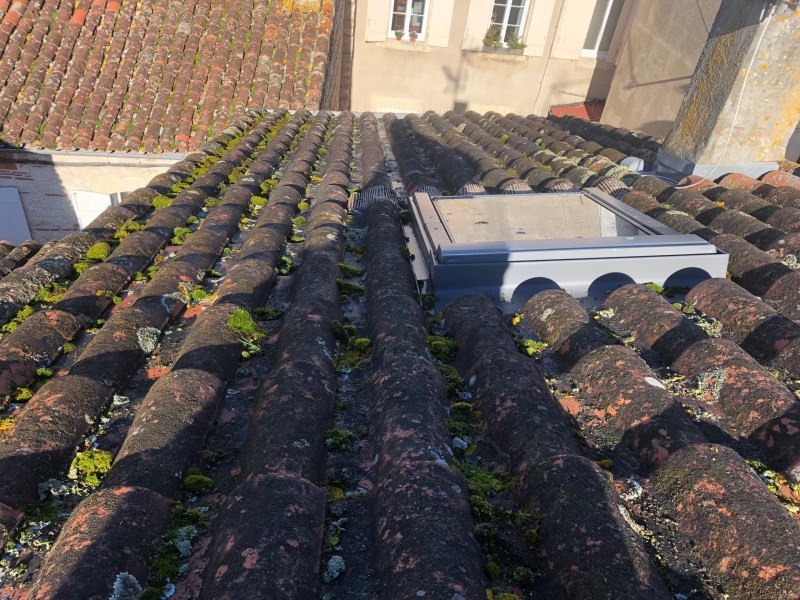 Nettoyage de toiture sur Arcachon