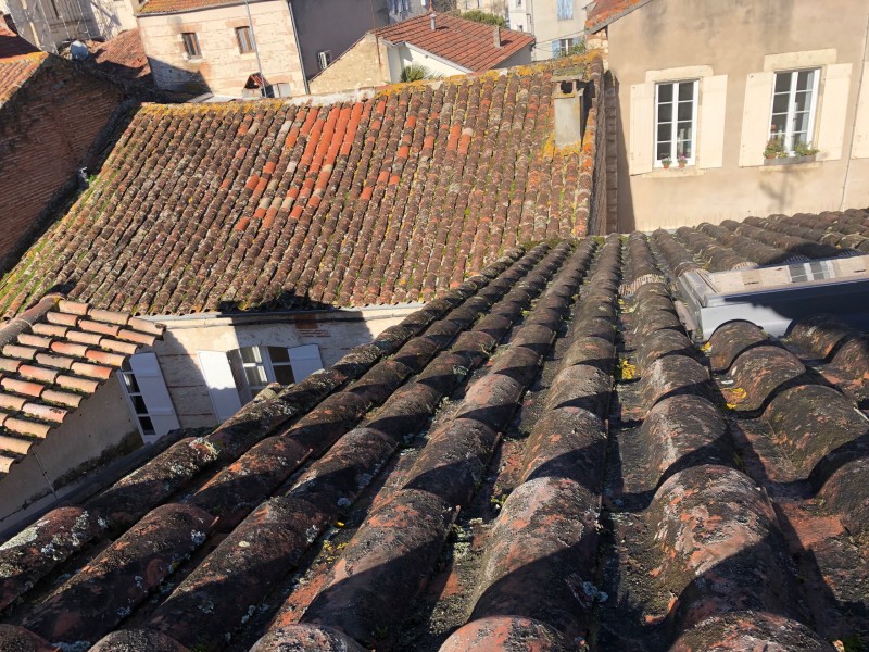 Nettoyage de toiture sur Arcachon